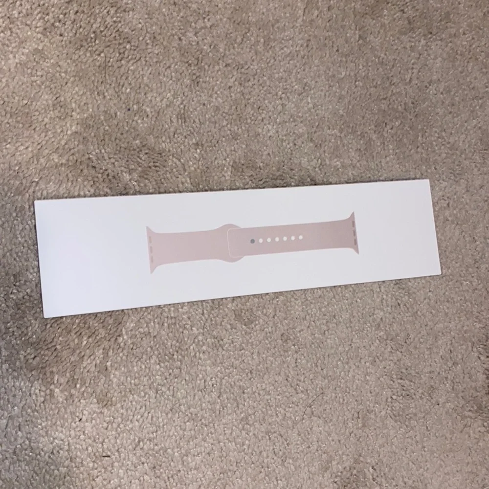 41MM authentic Apple Watch Sport Band - Starlight - Picture 1 of 5